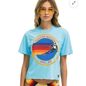 Aviator Nation Vail Logo - Sky